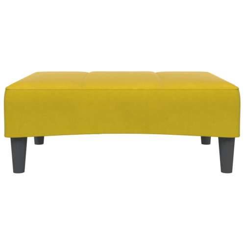 Tabure žuti 77x55x31 cm baršunasti - Žuta 1 Cijena