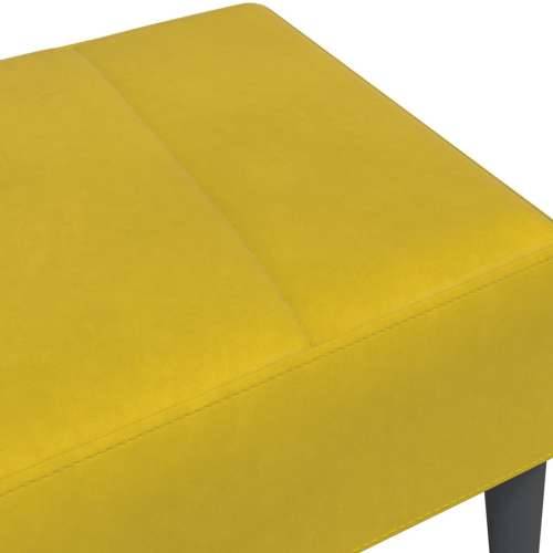Tabure žuti 77x55x31 cm baršunasti - Žuta 1 Cijena