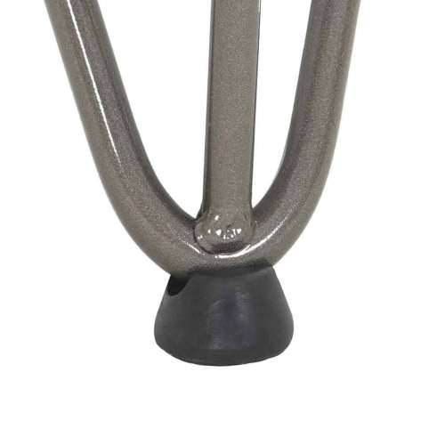 Noge s ukosnicama za stolić za kavu 4 kom. Prirodni čelik 20 cm Puni čelik - Prirodna 20 cm 1 3 rods Cijena