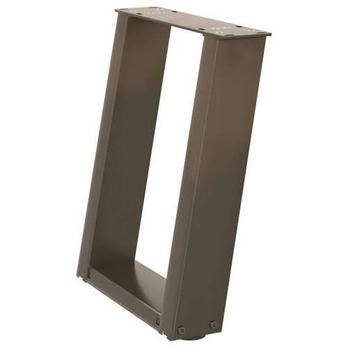 Noge za klub stolić U-oblik 2 kom Prirodni čelik 28 x (42-43) cm Čelik - Prirodna 28 x (42-43) cm 1 Cijena