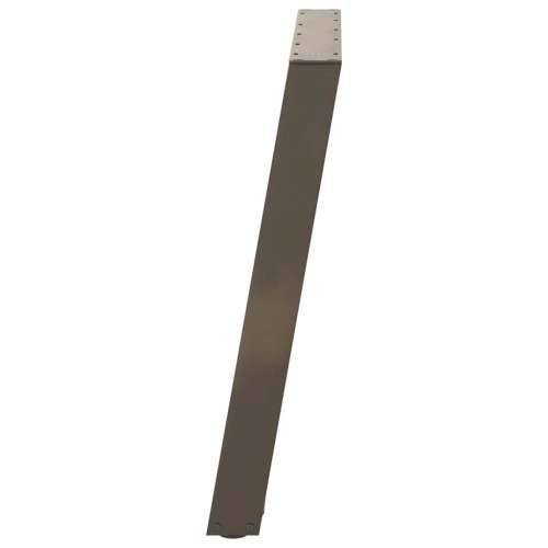 Noge za blagovaonski stol U-oblik 2 kom Prirodni čelik 80 x (72-73) cm Čelik - Prirodna 80 x (72-73) cm 1 Cijena