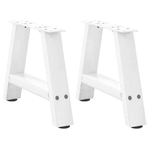Noge za klub stolić A-oblika 2 kom Bijele 30 x (30-31) cm Čelik - Bijela 30 x (30-31) cm 1 Cijena