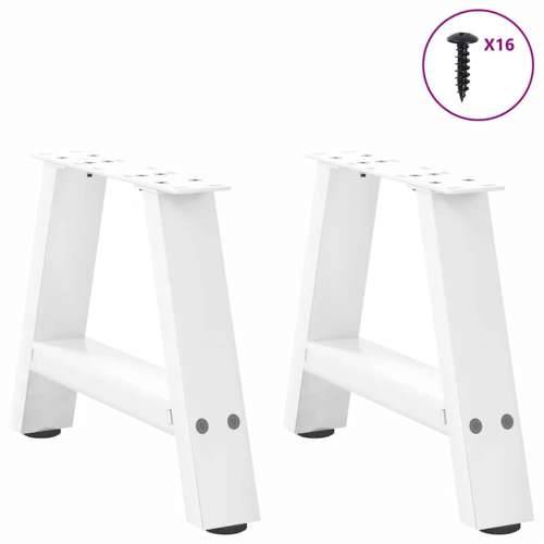 Noge za klub stolić A-oblika 2 kom Bijele 30 x (30-31) cm Čelik - Bijela 30 x (30-31) cm 1 Cijena