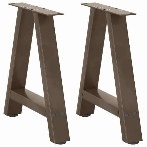 Noge za klub stolić A-oblika 2 kom 50 x (42-43) cm čelik - Prirodna 50 x (42-43) cm 2 1 Cijena