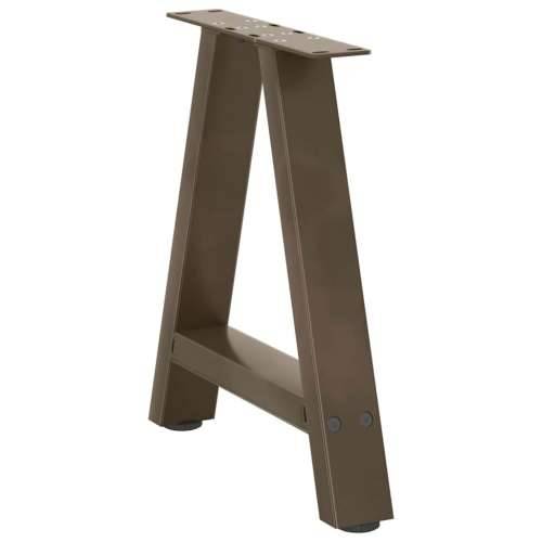 Noge za klub stolić A-oblika 2 kom 50 x (42-43) cm čelik - Prirodna 50 x (42-43) cm 2 1 Cijena