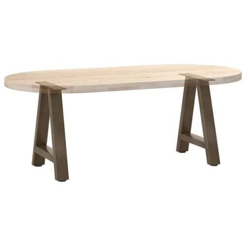 Noge za klub stolić A-oblika 2 kom 50 x (42-43) cm čelik - Prirodna 50 x (42-43) cm 2 1 Cijena