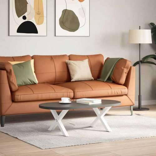 Noge za klub stolić u obliku slova X, 2 kom, bijele, 50 x (30-31) cm, čelik - Bijela 50 x (30-31) cm (40 mm) 2 1 Cijena