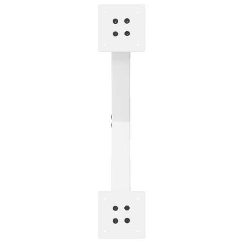 Noge za klub stolić u obliku slova X, 2 kom, bijele, 50 x (30-31) cm, čelik - Bijela 50 x (30-31) cm (40 mm) 2 1 Cijena