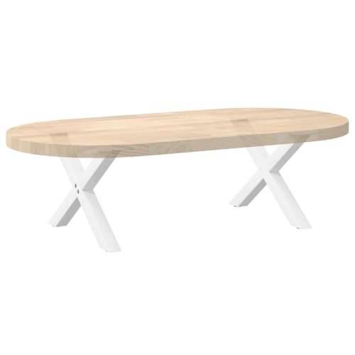 Noge za klub stolić u obliku slova X, 2 kom, bijele, 50 x (30-31) cm, čelik - Bijela 50 x (30-31) cm (40 mm) 2 1 Cijena