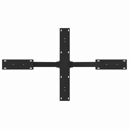 Noga stolića za kavu u obliku pauka crna 98x58x(42-43) cm čelik - Crna 98 x 58 x (42-43) cm 1 Cijena