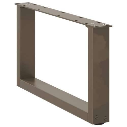 Noge za klub stolić U-oblik 2 kom Prirodni čelik 60 x (30-31) cm Čelik - Prirodna 60 x (30-31) cm 2 1 Cijena