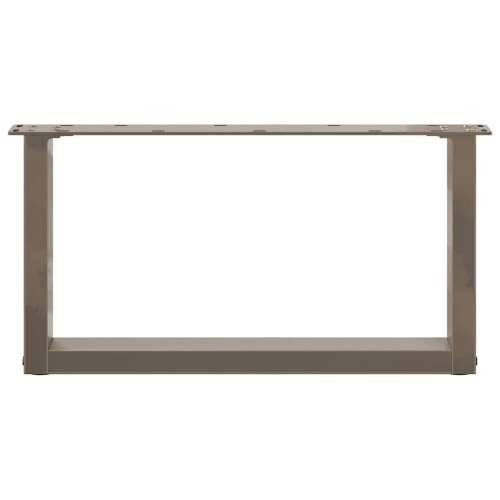 Noge za klub stolić U-oblik 2 kom Prirodni čelik 60 x (30-31) cm Čelik - Prirodna 60 x (30-31) cm 2 1 Cijena