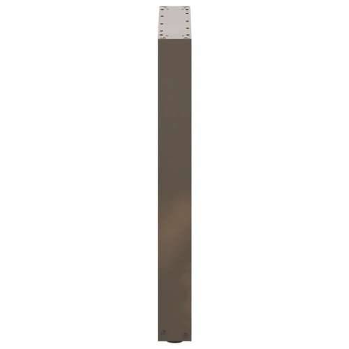 Noge za blagovaonski stol U-oblik 2 kom Prirodni čelik 60 x (72-73) cm Čelik - Prirodna 60 x (72-73) cm 2 1 Cijena