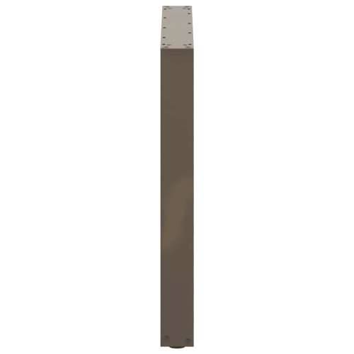 Noge za blagovaonski stol U-oblik 3 kom Prirodni čelik 80 x (72-73) cm Čelik - Prirodna 80 x (72-73) cm 3 1 Cijena