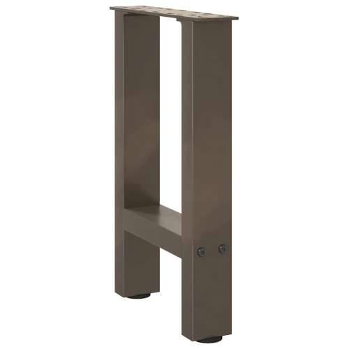 Noge za klub stolić Prirodni čelik 2 kom 38 x (42-43) cm Čelik - Prirodna 38 x (42-43) cm 2 1 Cijena