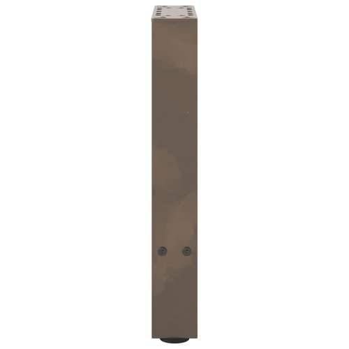 Noge za klub stolić Prirodni čelik 2 kom 38 x (42-43) cm Čelik - Prirodna 38 x (42-43) cm 2 1 Cijena