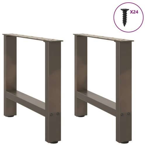 Noge za klub stolić prirodni čelik 2 kom 60 x (42-43) cm čelik - Prirodna 60 x (42-43) cm 2 1 Cijena