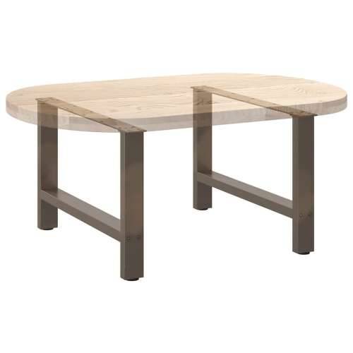 Noge za klub stolić prirodni čelik 2 kom 70 x (42-43) cm čelik - Prirodna 70 x (42-43) cm 2 1 Cijena