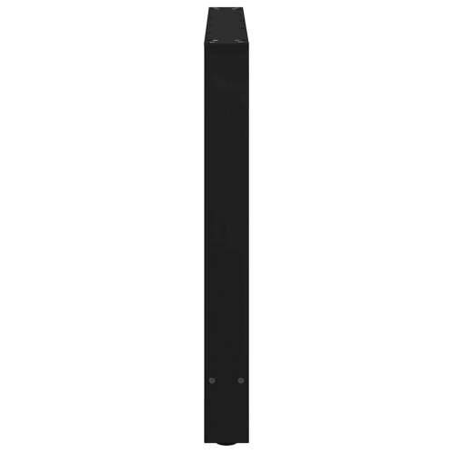 Noge za blagovaonski stol Crne 2 kom 90 x (72-73) cm Čelik - Crna 90 x (72-73) cm 2 1 Cijena
