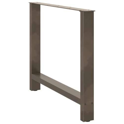 Noge za blagovaonski stol Prirodni čelik 2 kom 100 x (72-73) cm Čelik - Prirodna 100 x (72-73) cm 2 1 Cijena