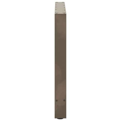 Noge za blagovaonski stol Prirodni čelik 2 kom 100 x (72-73) cm Čelik - Prirodna 100 x (72-73) cm 2 1 Cijena