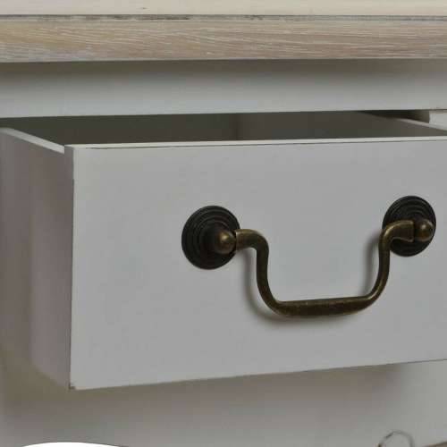 Pult DKD Home Decor Drvo Bijela (110 x 40 x 79 cm) Cijena