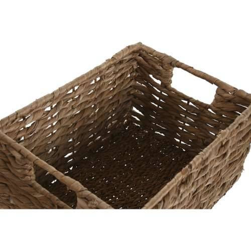 Set košara Home ESPRIT Prirodno Metal Prirodno vlakno 36 x 28 x 21 cm (2 Dijelovi) Cijena
