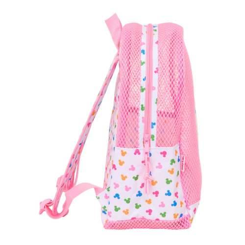 Ruksak za plažu Minnie Mouse Pisana Roza 30,5 x 24 x 18 cm Children’s Cijena