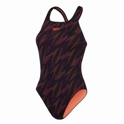 Ženski Kupaći Kostim Speedo Hyperboom Allover Oranžna Cijena