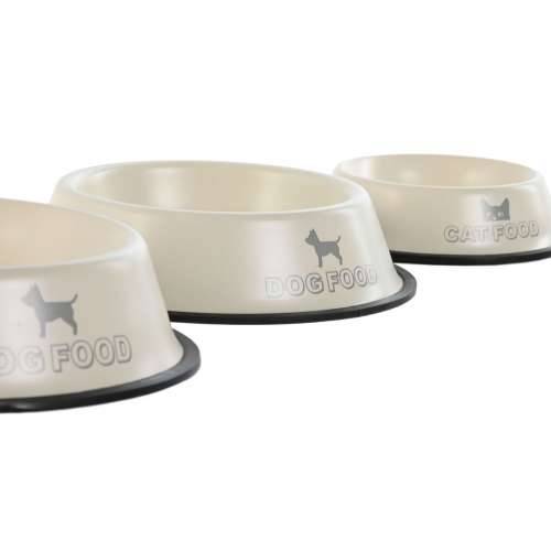 Hranilica za pse Home ESPRIT Bež Guma Metal 200 ml 600 ml 700 ml 1 L 29 X 29 X 6,5 cm Cijena