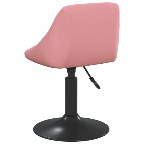 Barska stolica Ružičasta 46x44x(62,5-77,5) cm Velvet Cijena