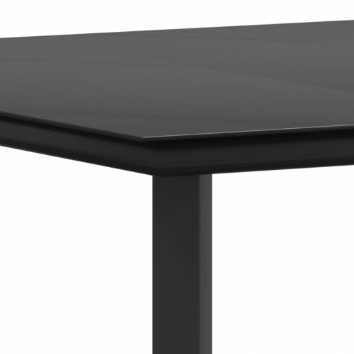 9-komadni Vrtni Blagovaonski Set Crni Poly Ratan Cijena