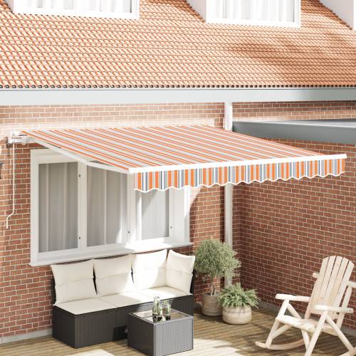 automatska uvučiva tenda prugasta 350x250 cm Cijena
