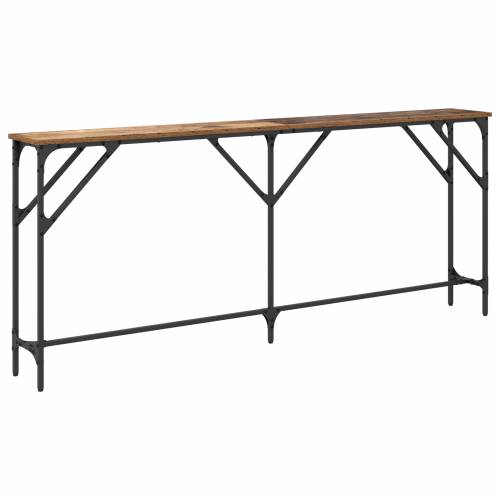 Konzolni Stol Staro Drvo 180x23x75 cm Obrađeno Drvo Cijena