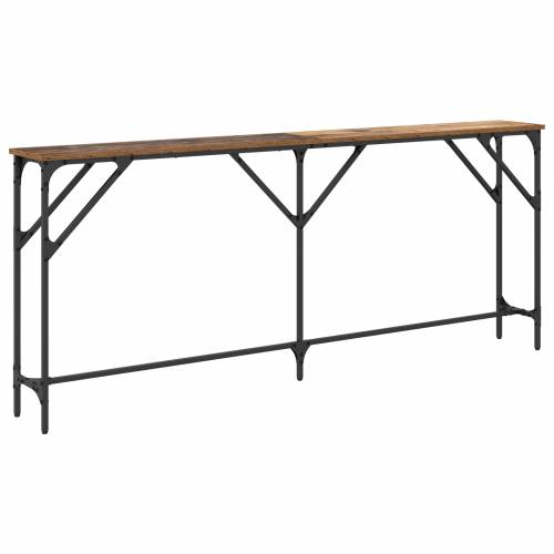 Konzolni Stol Staro Drvo 180x23x75 cm Obrađeno Drvo Cijena