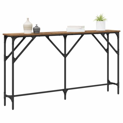 Konzolni stol Staro drvo 140x23x75 cm Obrađeno drvo Cijena