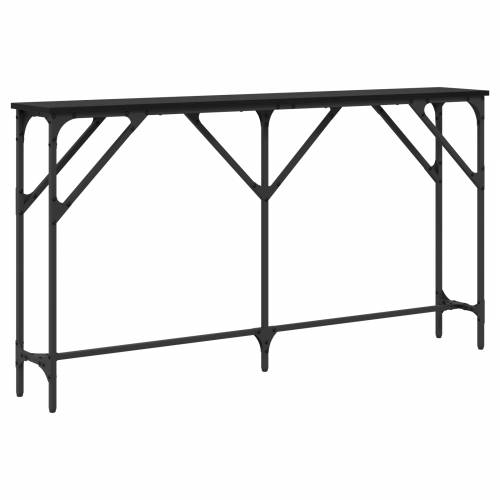 konzolni stol Crni Hrast 140x23x75 cm Cijena