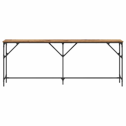 Konzolni stol od starog drva 200x29x75 cm, inženjersko drvo Cijena