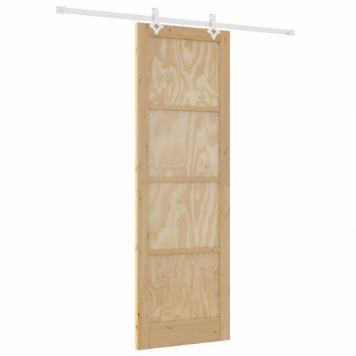 klizna vrata s hardverom 78x232 cm Čvrsta borovina Cijena