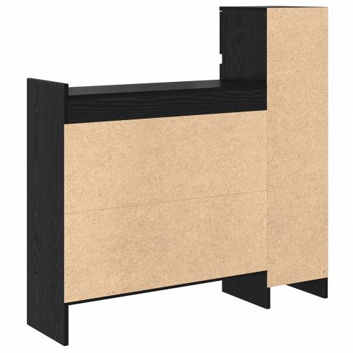 ormar za cipele crni hrast 100,5x28x100 cm konstruirano drvo Cijena