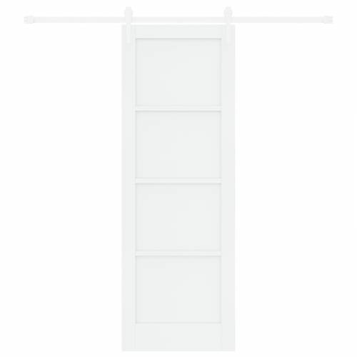 klizna vrata s priborom Bijela 73.5x211 cm Čvrsto drvo bor Cijena
