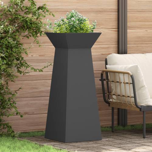 Stalak za biljke Crni Metal 40 x 40 x 101 cm Dekorativni umetci Cijena