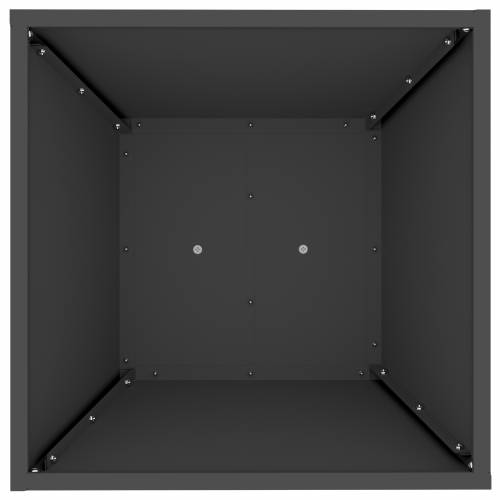 Stalak za biljke Crni Metal 40 x 40 x 101 cm Sadilice Cijena