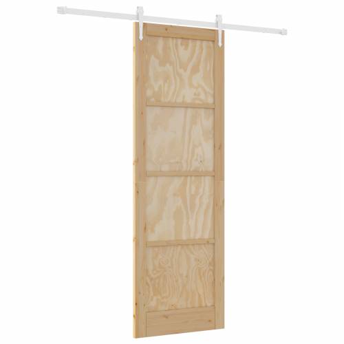 klizna vrata s hardverom 78x232 cm od punog drva bora Cijena