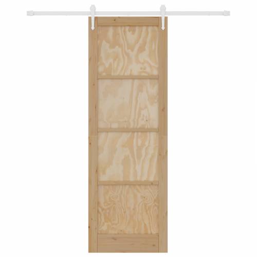 klizna vrata s hardverom 78x232 cm od punog drva bora Cijena