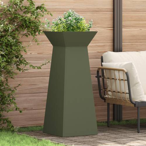 Stalak za posude Maslinasta boja Metal 40 x 40 x 101 cm Posude Cijena