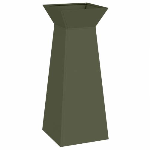 Stalak za posude Maslinasta boja Metal 40 x 40 x 101 cm Posude Cijena