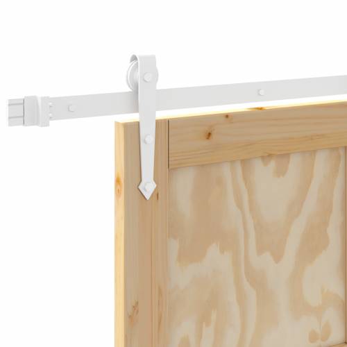 Klizna vrata s kompletnim materijalom 83x232 cm od masivne borovine Cijena