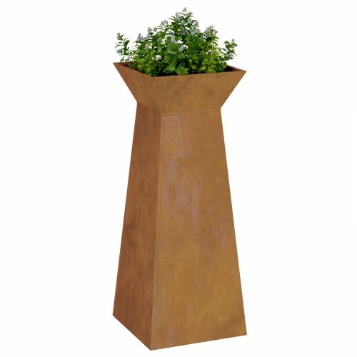 Stalak za biljke Čelik otporan na vremenske uvjete 40 x 40 x 101 cm Cijena