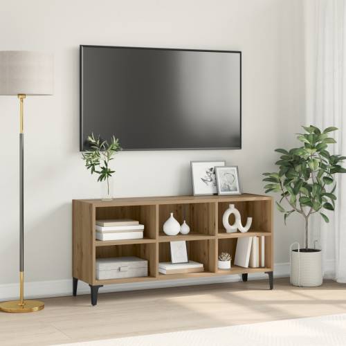 TV Stalak Artisan hrast Konstruirano drvo, Metal Srednja Cijena